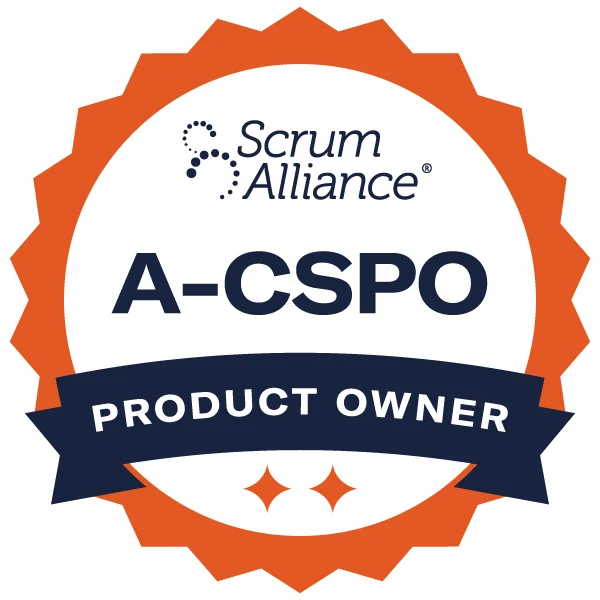 Scrum Alliance Certified Advanced Product Owner (A-CSPO)