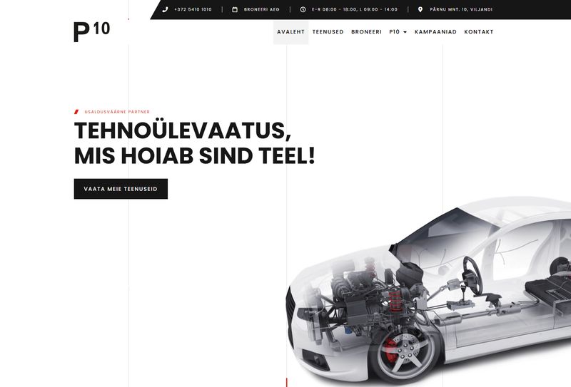 P-10 Tehnoülevaatus