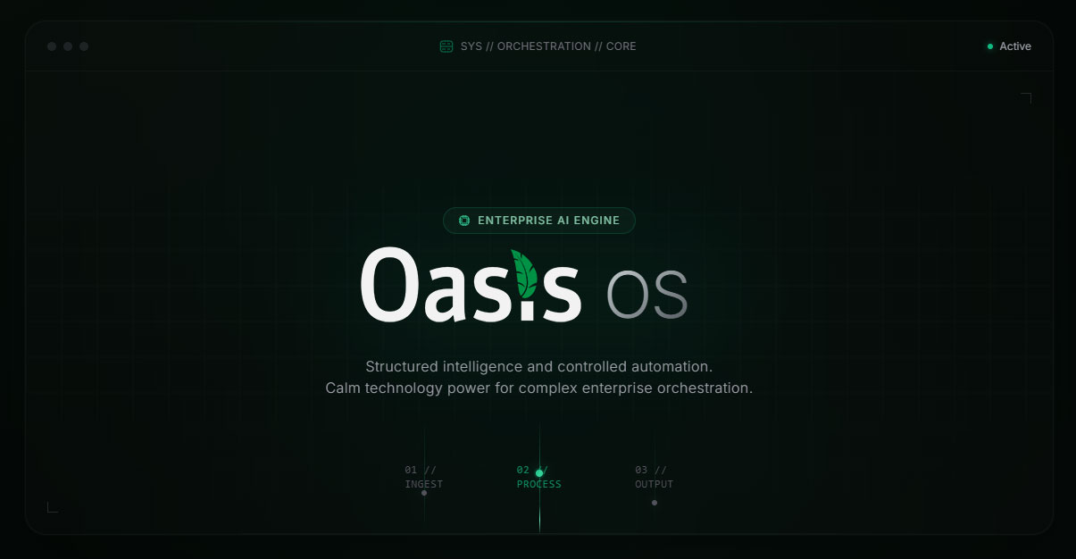 Oasis OS - AI Orchestration Platform
